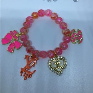 Designer charm beaded bracelet jewelry
